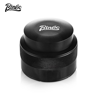 BINCOO 咖啡壓粉器 二合一布粉器 螺紋平衡彈力壓粉錘 意式咖啡器具 51/58MM