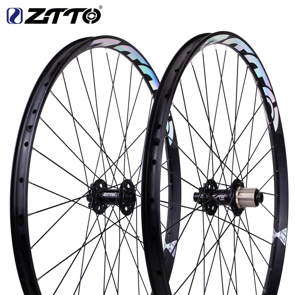 Ztto 電動自行車輪組無內胎 29 27.5 輪組 E 自行車專用輪鋼軸 Freehub 35mm 寬輪輞 148 B