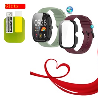 XIAOMI Redmi Watch 4 錶帶小米 Redmi Watch 4 錶帶矽膠錶帶運動腕帶 Redmi Wat