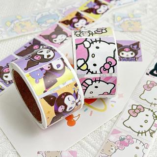 ☆現貨+免運☆庫洛米 美樂蒂 三麗鷗 Hellokitty 雙子星 貼紙 卷卷貼 封口貼 手帳貼紙 行李箱貼紙 可愛貼紙