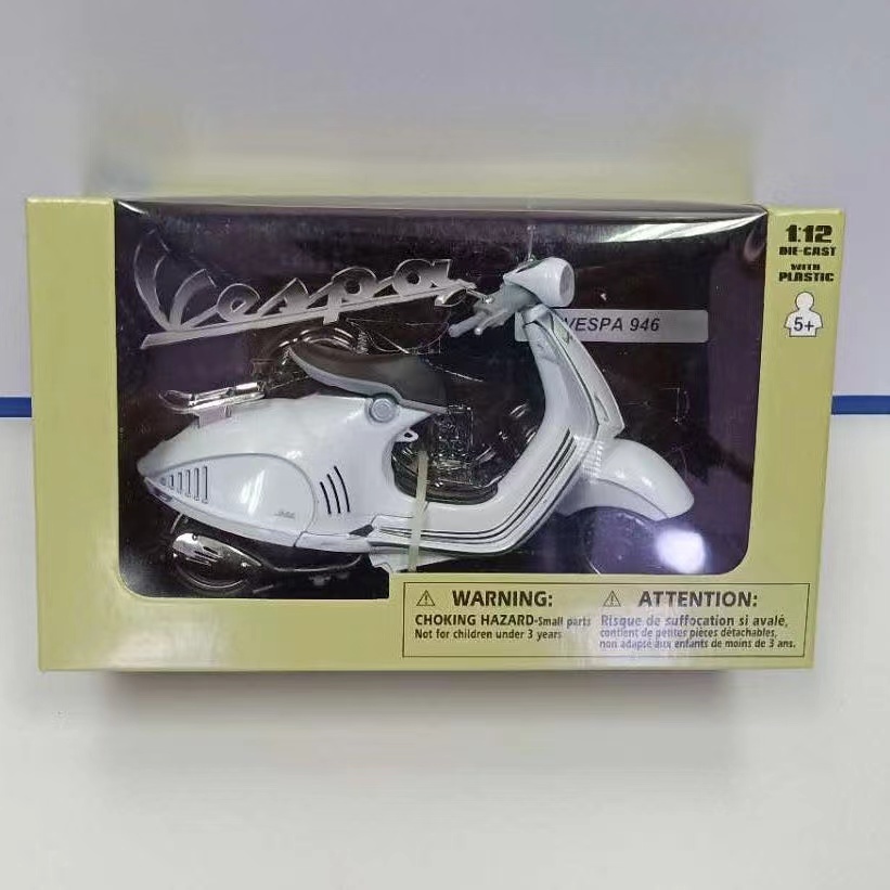 Newray 1:12 Vespa 模型 Vespa Primavera 150 Scooter 壓鑄摩托車 Vespa