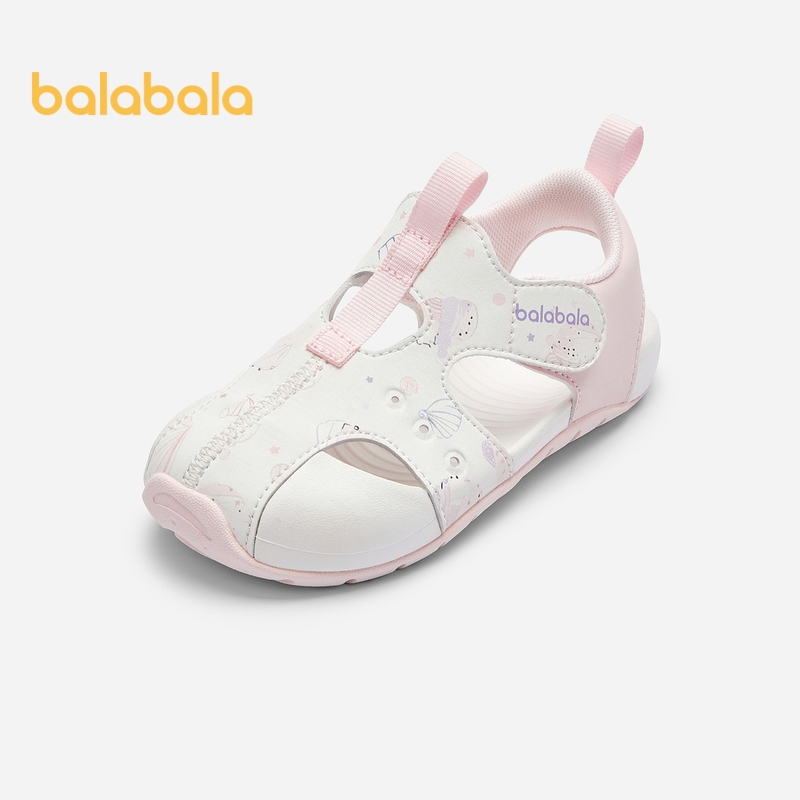 巴拉巴拉兒童鞋運動涼鞋男寶寶夏季透氣女小童休閒鞋