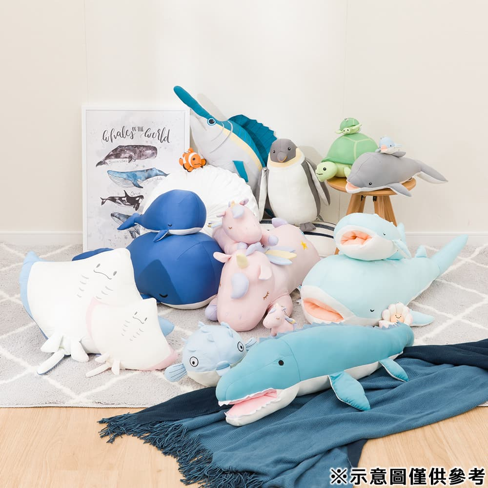 2023新款NITORI宜得利 家居日本家居 接觸冷感涼感 柔軟玩偶公仔 動物側睡枕 安撫玩具