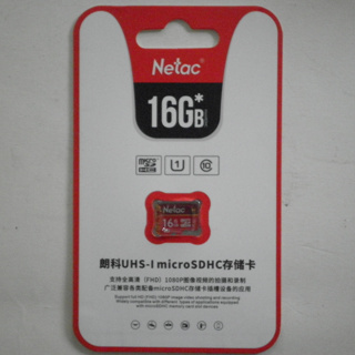 Netac朗科 16GB Micro SDHC/TF 存儲卡 class 10
