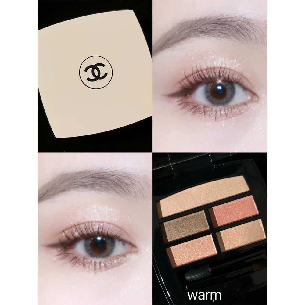 淇悅代購 正品 免運 CHANEL 香奈兒五色眼影 眼影盤 WARM DEEP TENDER 時尚眼影 五色眼影盤