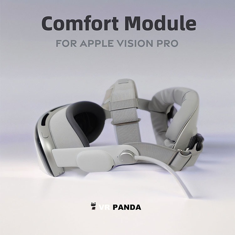 適用於 Vision Pro 的減壓舒適頭帶 VR 配件
