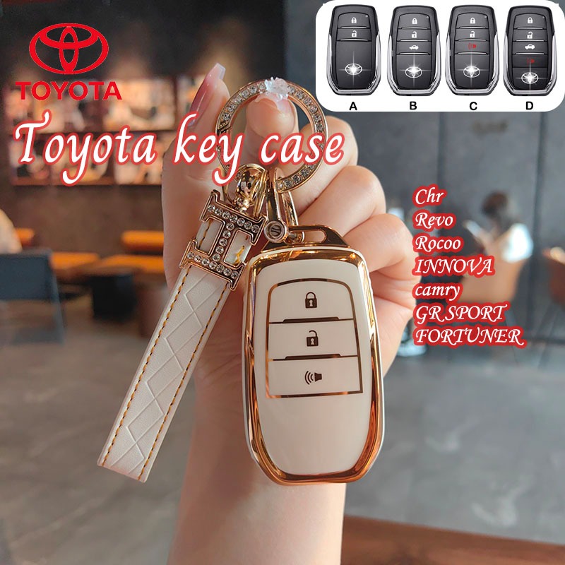 CAMRY Toyota 2/3/4buttons TPU 鑰匙包 toyota CHR/Revo/Rocoo/FORT