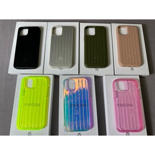 rimowa手機殼12 pro max炫彩透明蘋果手機殼多種顏色變化