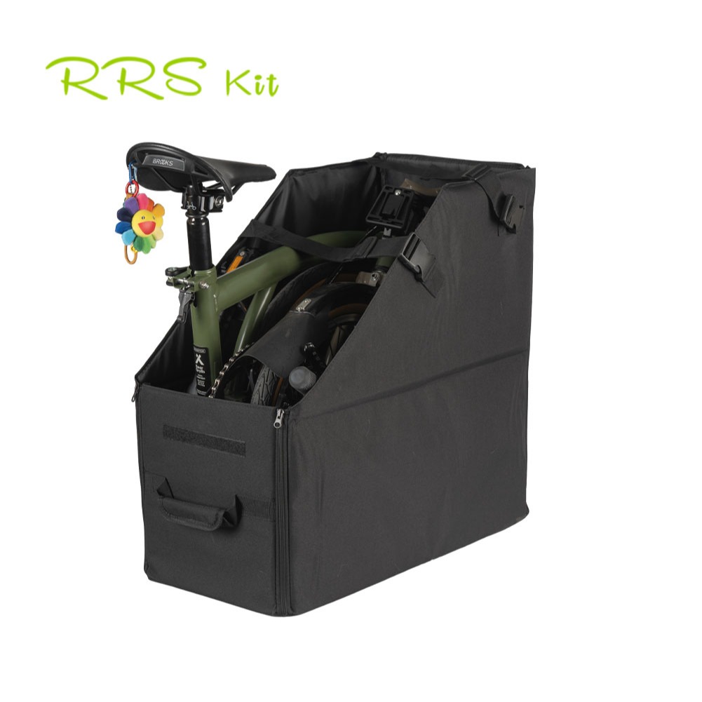 便攜式折疊自行車儲物盒適用於 Brompton 折疊儲物防塵盒防水適用於 Dahon 20-22 英寸