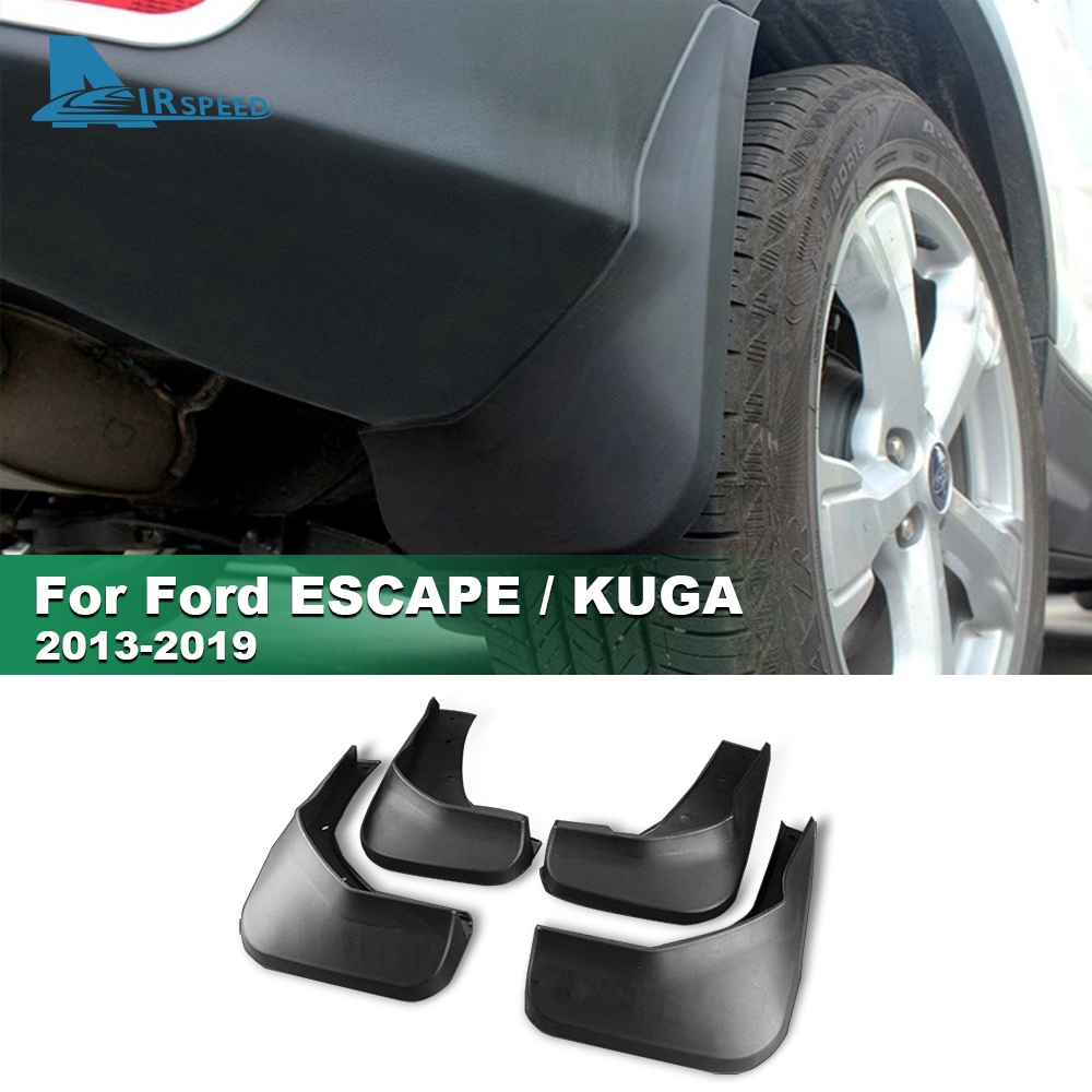 適用於福特 Escape Kuga 2013-2019 汽車輪胎擋泥板 4PCS 擋泥板擋泥板汽車汽車配件