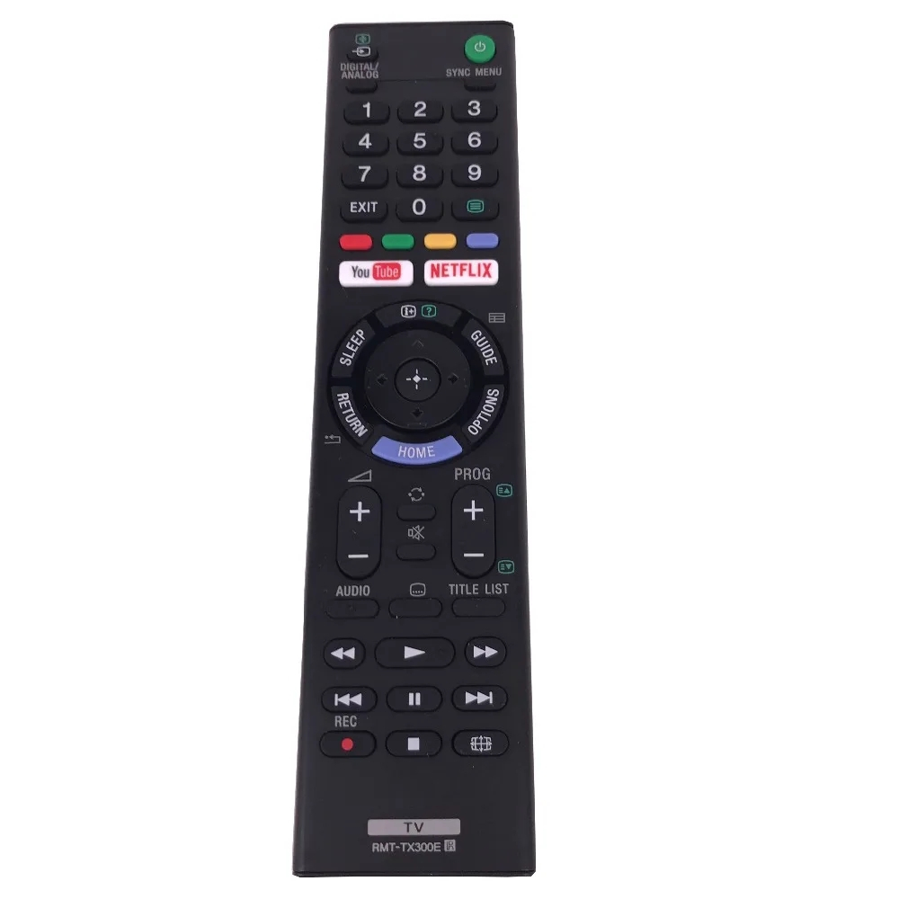 RMT-TX300E適用於SONY 電視機紅外線遙控器KDL-40WE663 KDL-40WE665 KDL-43WE7