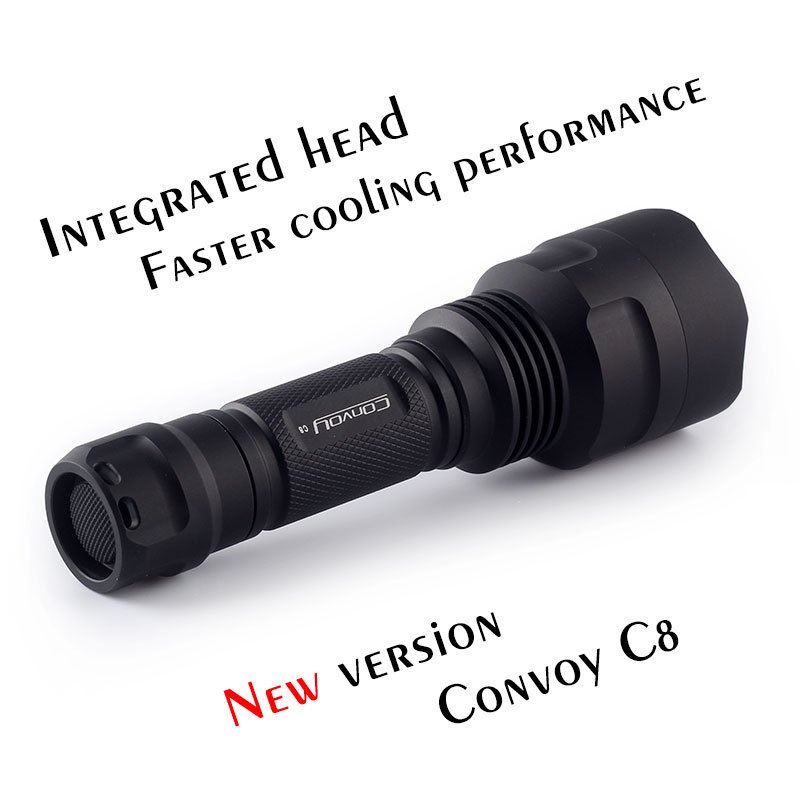 手電筒 Convoy C8 帶 Cree XML2 Led Lanterna 大功率 Linterna 18650 手電