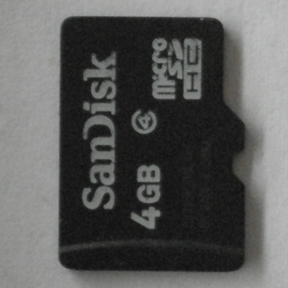 SanDisk(晟碟) 4GB Micro SDHC/TF 存儲卡 class 4