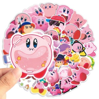 肆元dé 50張 星之卡比貼紙 Kirby可愛塗鴉貼紙 防水裝飾貼紙 任天堂人物 DIY創意手賬貼紙 行李箱裝飾貼畫