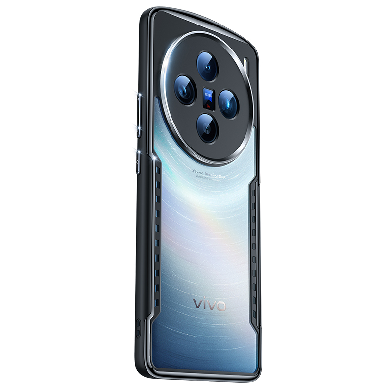 Vivo X100 Pro 讯迪外殼氣囊防摔防震保護套散熱磁力支架防指紋後蓋