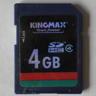 Kingmax 勝創 4GB SDHC memory card存儲卡