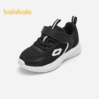 巴拉巴拉兒童運動鞋透氣男女童鞋2024夏季鞋網面輕便跑鞋