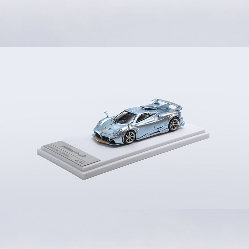 Xf 1/64帕加尼電動藍V12雙門伊莫拉車模型合金車