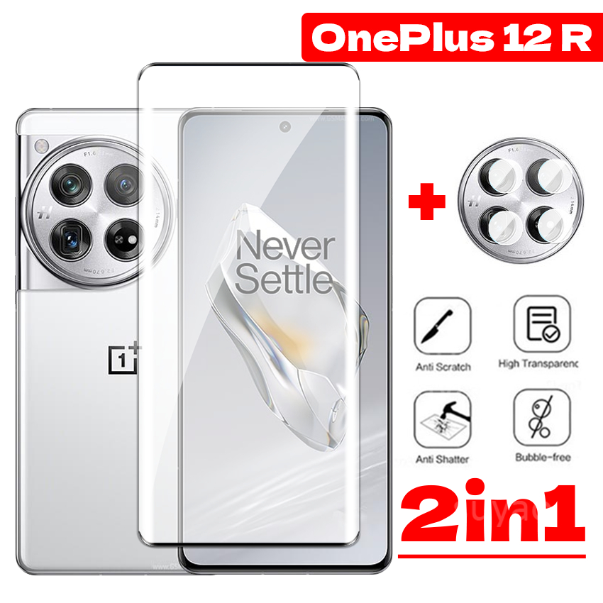 適用於 OnePlus 12 12R 5G 2024 1+12 1+12R 11 11R 手機鏡頭全透明鋼化高清視圖相機