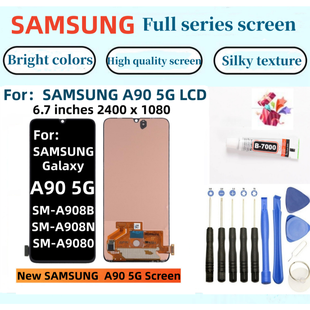 全新三星螢幕 適用於 SAMSUNG A90 5G LCD Samsung Galaxy SM-A908B A908N