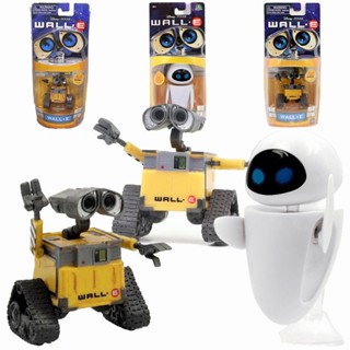 6-9cm WALL.E Robot EVE Figure Blister Box PVC 可動人偶模型系列玩具娃娃兒童