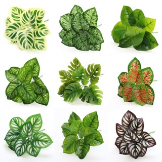 模擬綠植小盆栽隔斷圍欄景觀裝飾人造插花蕨類植物桉樹葉塑膠草