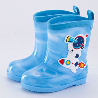 兒童雨鞋 男童幼兒園防滑水鞋 小孩雨靴 可愛寶寶膠鞋 童鞋