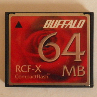 Buffalo 64MB CompactFlash CF存儲卡