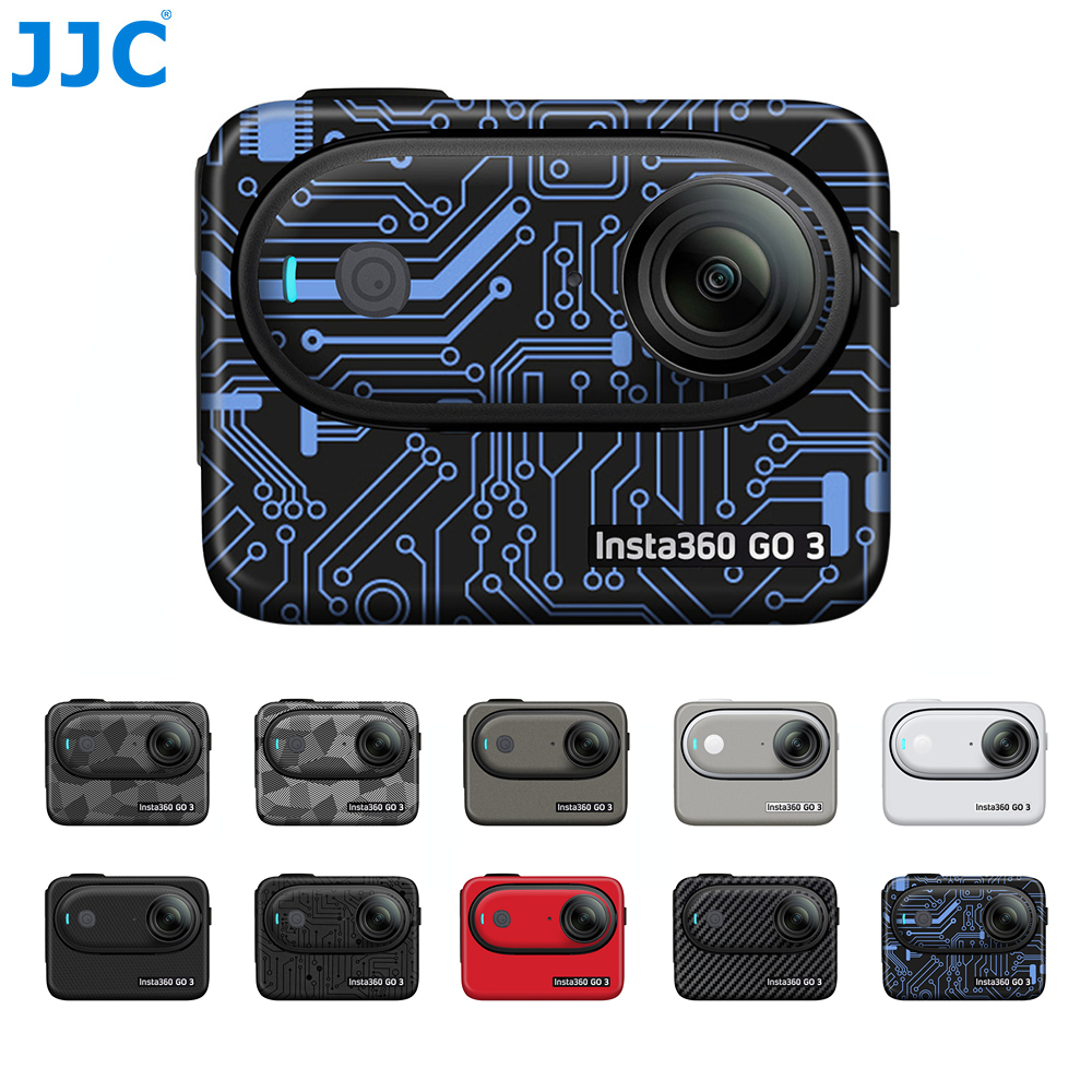JJC 相機包膜 影石 Insta360 GO 3 拇指相機裝飾貼紙3M無痕膠防刮保護膜