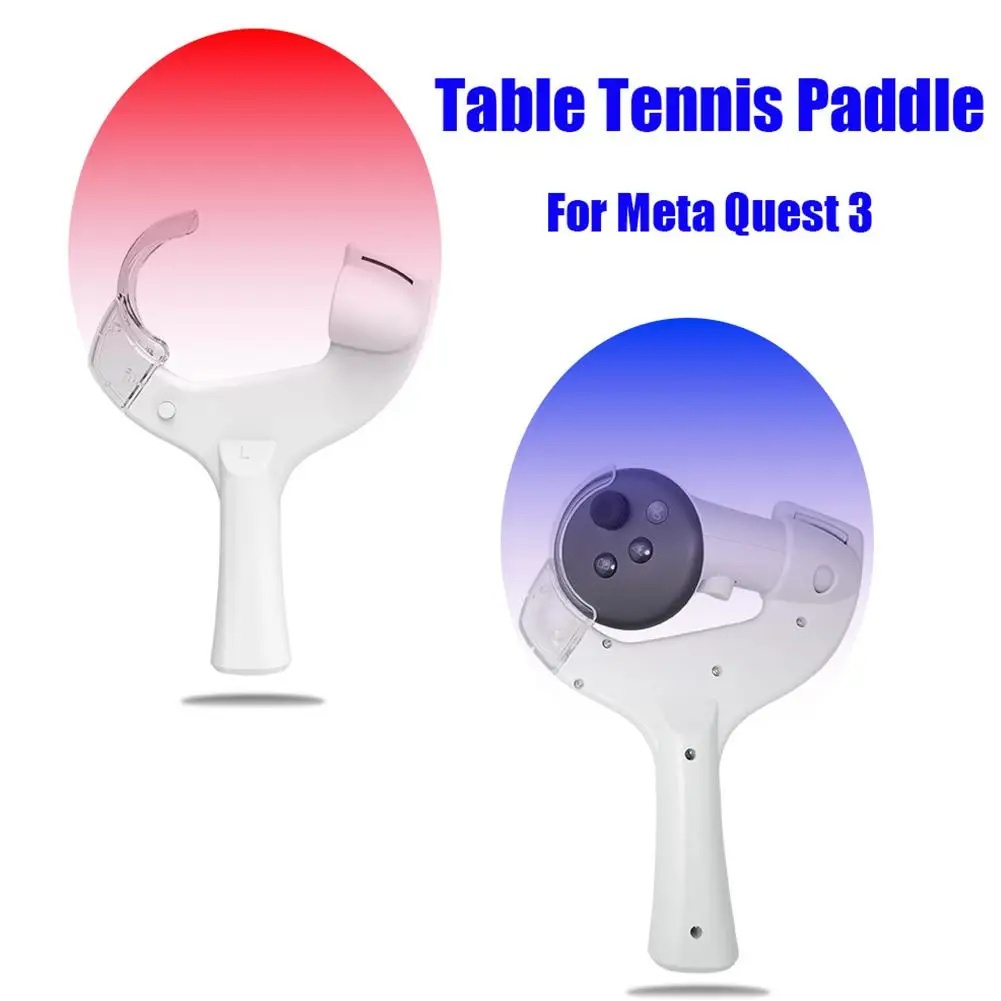 適用Meta quest3控製器手柄握把延長手柄乒乓球拍增強遊戲體驗