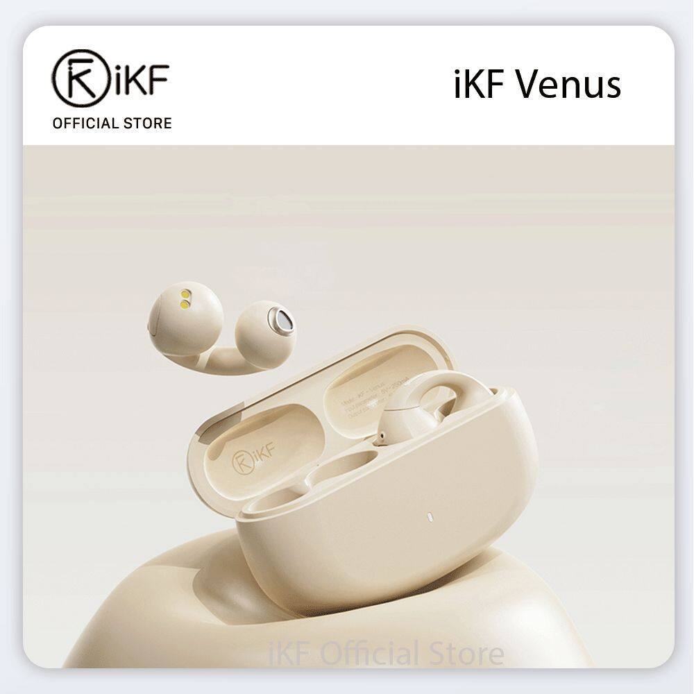 iKF Venus 耳夾式 運動聽音樂 ENC長續航遊戲模式低延遲