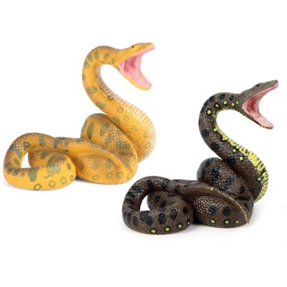 兒童玩具蛇模型仿真爬行動物巨型蟒蛇野蛇模型認知禮物