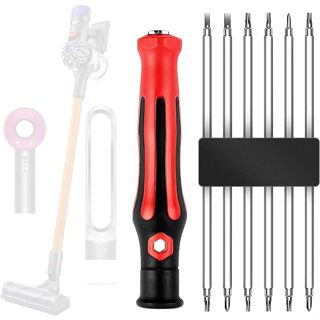 戴森 螺絲刀套裝與 Dyson V6/V7/V8/V10/V11 吸塵器相容的特殊維修工具,重型 Star Torx 螺