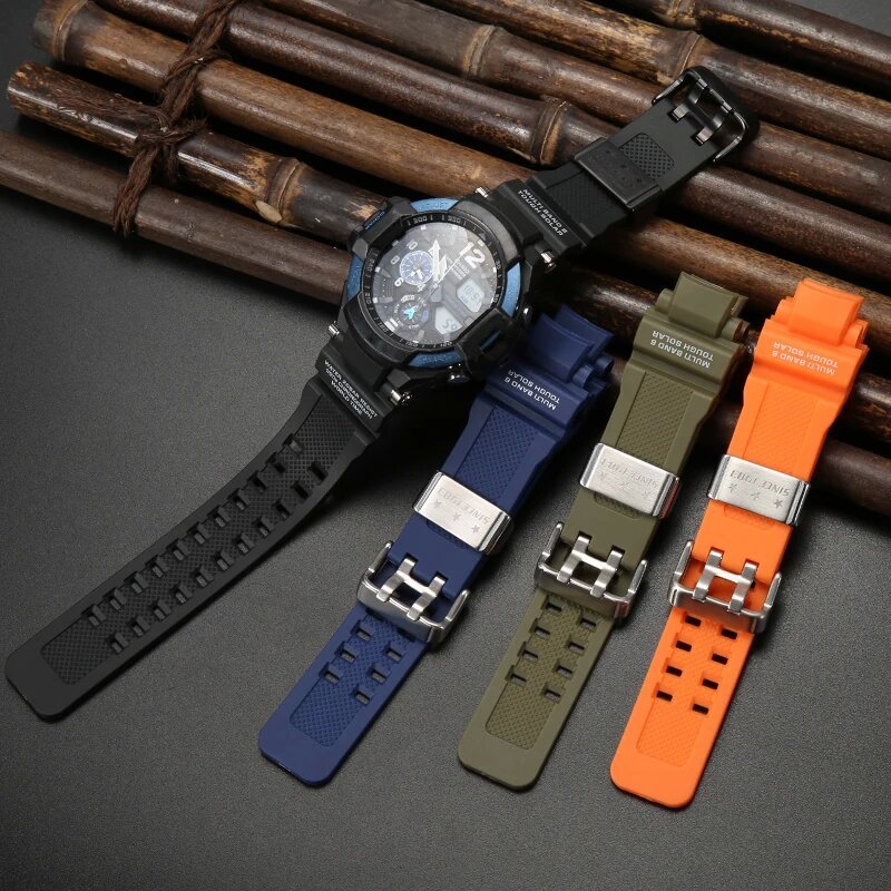 樹脂錶帶適用於卡西歐G-SHOCK GA1000 GA1100 GW4000 G1400 GW-A1000 1100手表