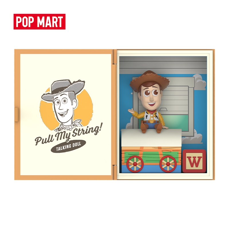 POP MART 泡泡瑪特 玩具總動員之安迪的房間系列場景手辦道具玩具创意礼物盲盒