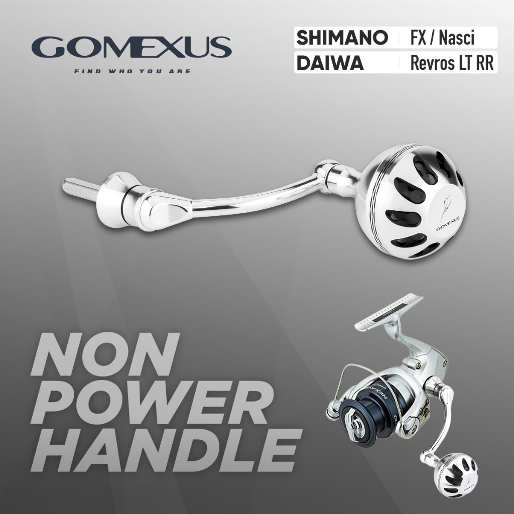 Gomexus 57mm 對鎖式改裝搖臂 | 禧瑪諾紡車輪shimano daiwa okuma輕型捲線器 LCDH
