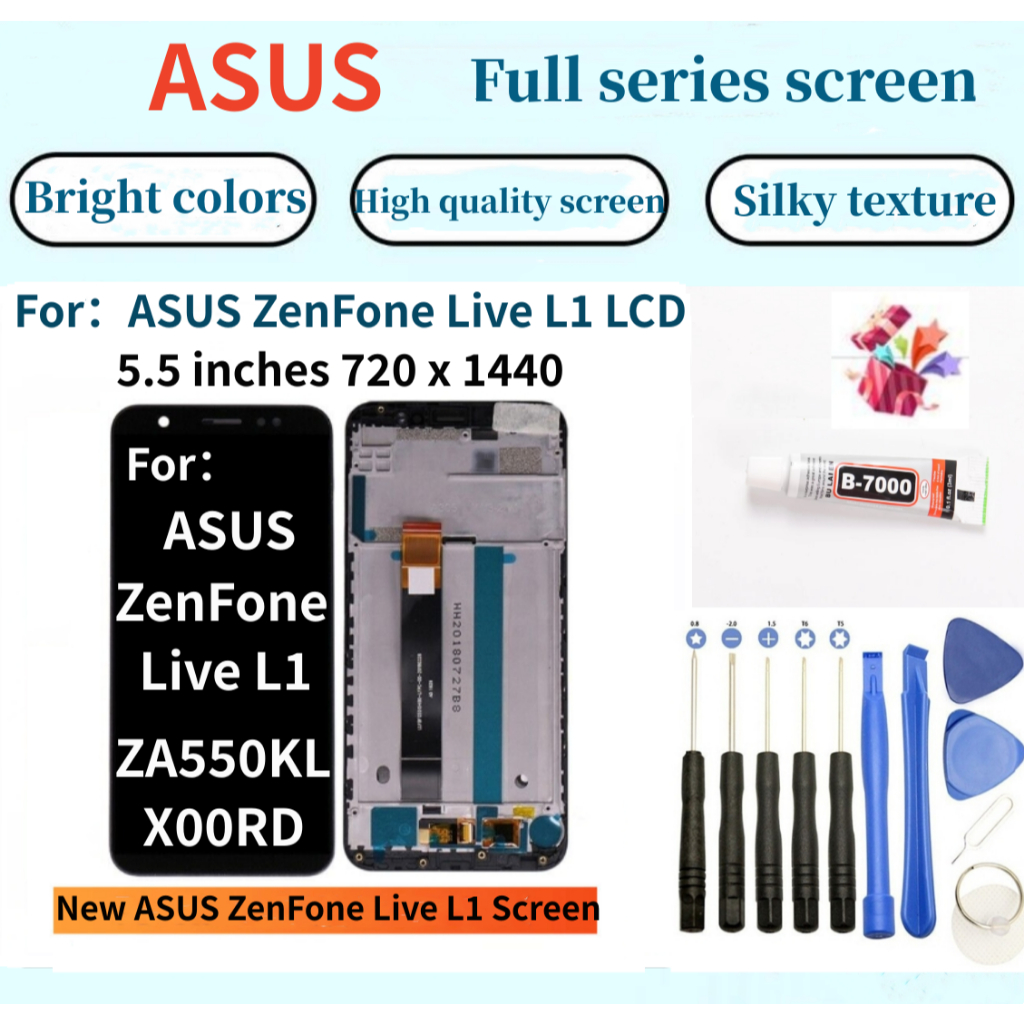 全新華碩螢幕 適用於 ASUS ZenFone Live L1 ZA550KL X00RD LCD 液晶觸控顯示螢幕 華