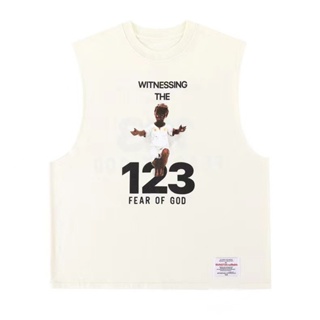 Fog RRR123 時尚籃球背心男士女士夏季高街背心運動無袖 T 恤