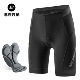 Rockbros 男士騎行短褲舒適透氣自行車騎行褲山地車加墊彈力褲自行車裝備