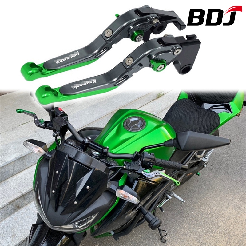BDJ 適用於川崎 Ninja 250 300 400 改裝剎車離合 調節可折疊擴展 拉桿 一對
