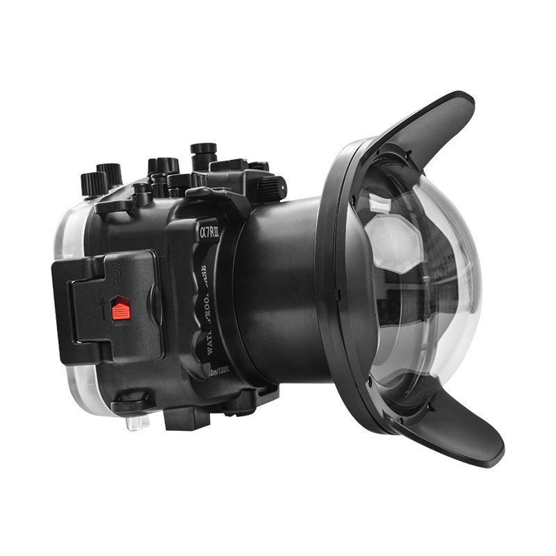 海蛙適用於sony索尼A7R3潛水殼A7RIII微單相機A7M3防水殼罩水下攝影