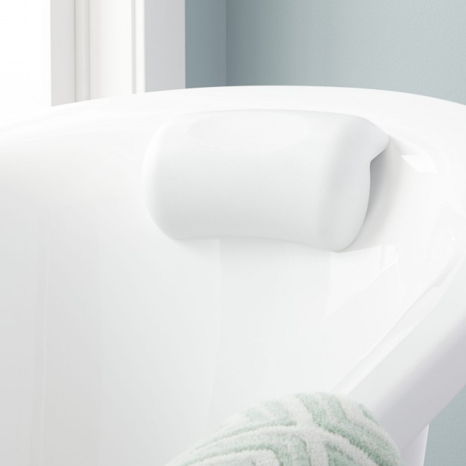 浴缸枕頭泡澡靠背靠墊頭枕浴缸防滑浴缸配件泡澡枕
