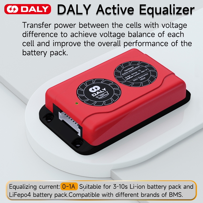 Daly 1A電芯平衡鋰離子Lifepo4鋰電池有源均衡器平衡板BMS 3S 4S 6S 7S 8S 10S 12S 1