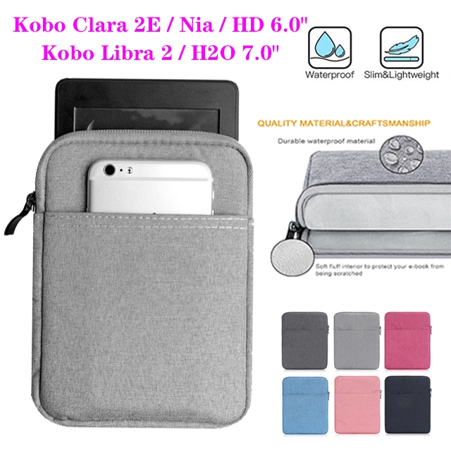 適用於 Amazon Kobo Clara 2E Nia HD 6.0" Kobo Libra 2 H2O 7.0" 通