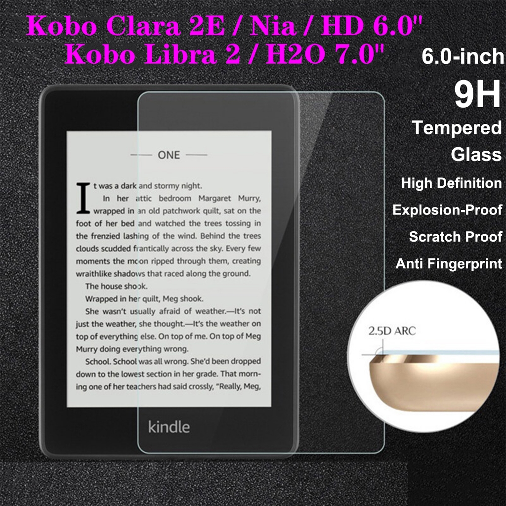 適用於亞馬遜 Kobo Clara 2E Nia HD 6.0" Kobo Libra 2 H2O 7.0" 電子書閱讀