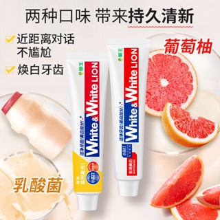 日本 LION 獅王潔白牙膏-超涼200g 超取限20條 期限2026年 牙齒清潔 口腔清潔