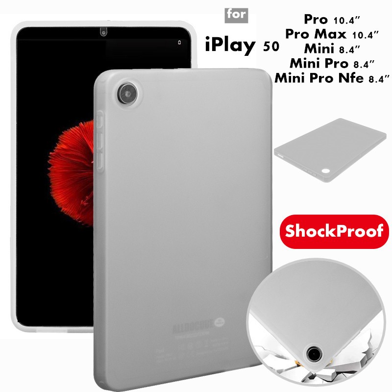 適用於 ALLDOCUBE iPlay 50 Pro Mini NFE Pro 10.4" 8.4" TPU 透明矽膠軟