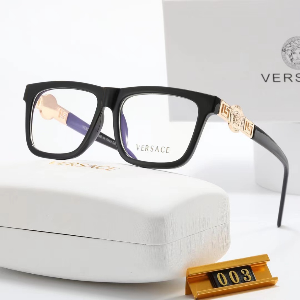 凡賽斯 2024新款時尚高端范思哲平光鏡男女品牌設計師復古方形眼鏡003