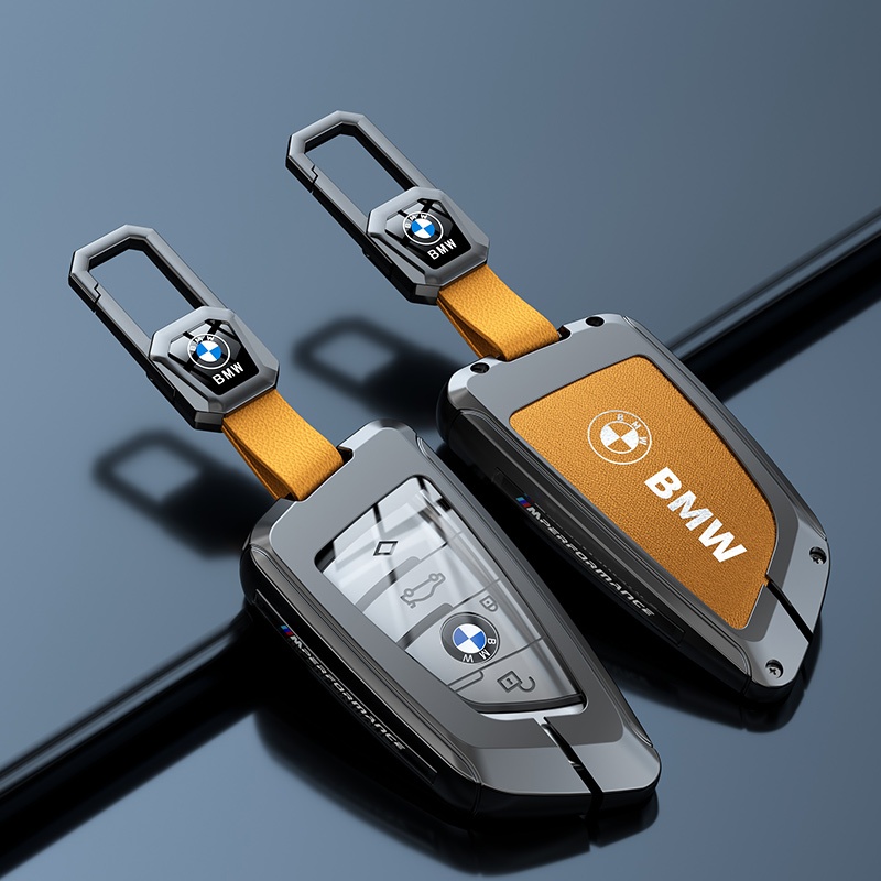 BMW 【合金&amp;皮革】寶馬 G20 G30 G11 X1 X3 G01 F25 X5 配件汽車鑰匙套外殼