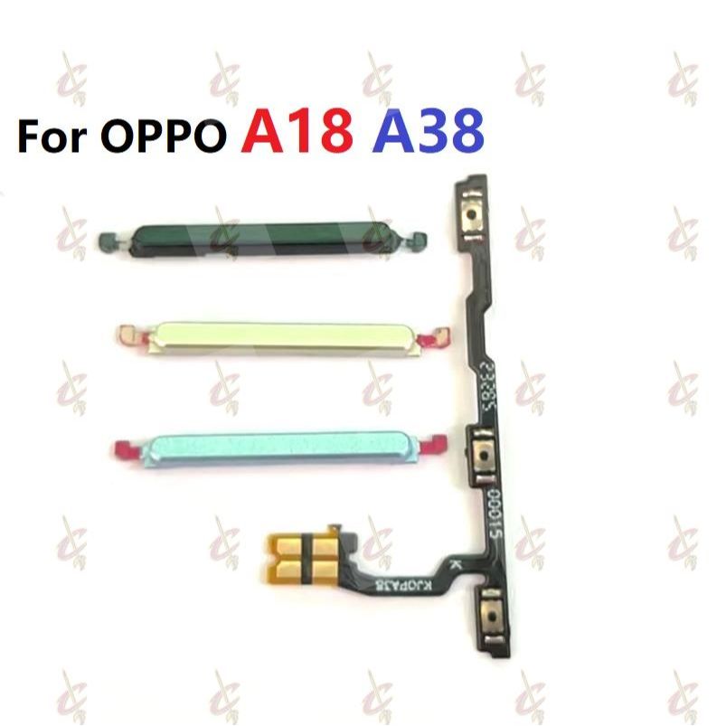 適用於 OPPO A38 CPH2579 A18 的電源開關音量按鈕 flex
